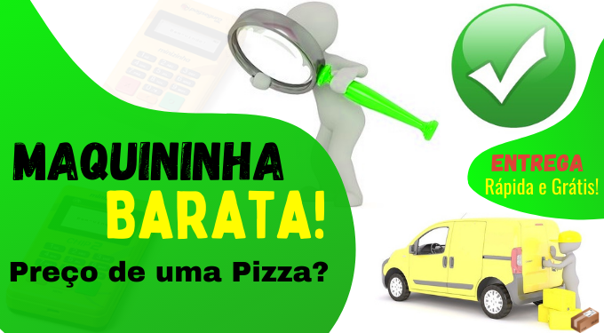 máquina de cartão barata