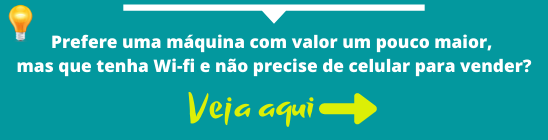 maquininha barata com wifi sem celular