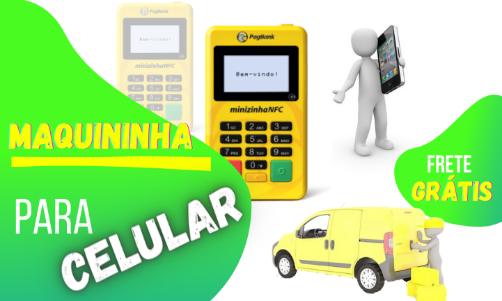 máquina de cartão para celular