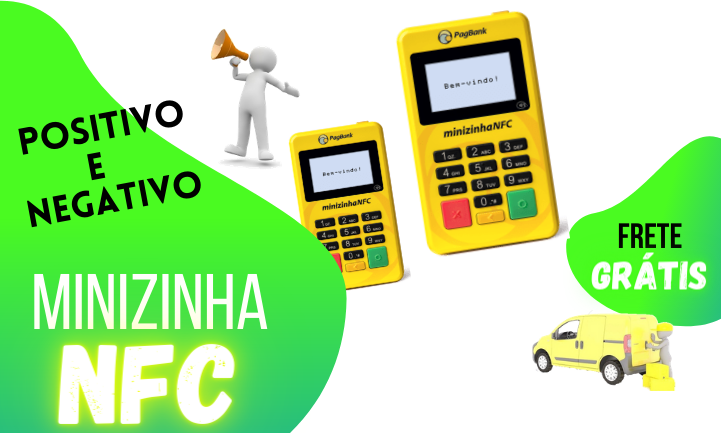 positivo e negativo minizinha nfc