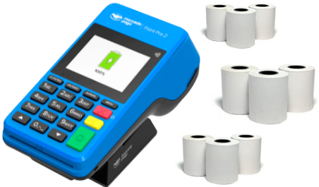 máquina de cartão mercado pago point pro 2 bobinas