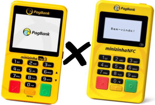 minizinha chip x minizinha nfc