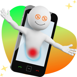 crédito de celular moderninha x
