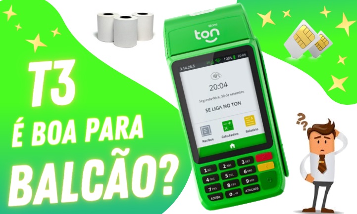 ton t3 para balcão