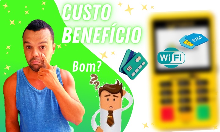 maquininha com chip melhor custo-benefício