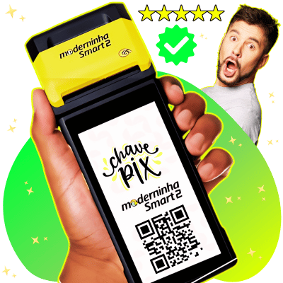 maquininha moderninha smart 2 preço mais baixo da internet