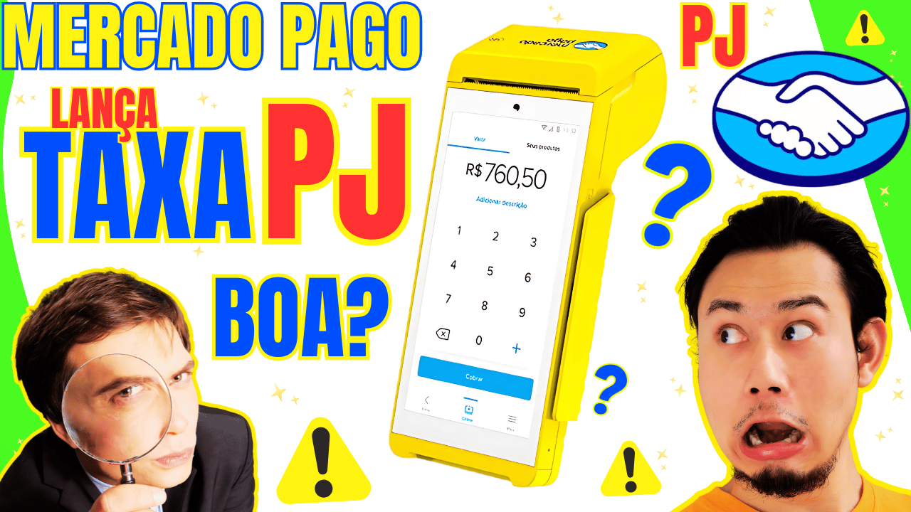 taxa pj maquininha mercado pago