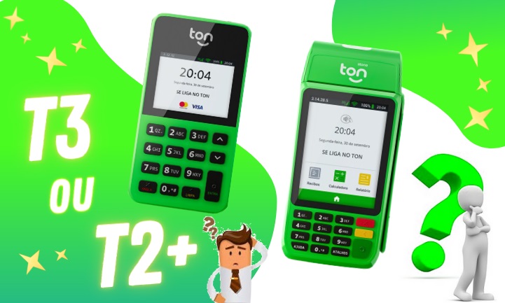 Ton T2 Ou T3 Qual Máquina De Cartão é Melhor Maquininhacc 6391