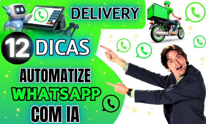 automatizar o whatsapp para atender delivery com ia