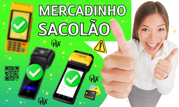 Melhores Maquininhas para Mercadinho e Sacolão