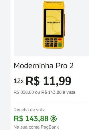 moderninha pro 2 link de indicação