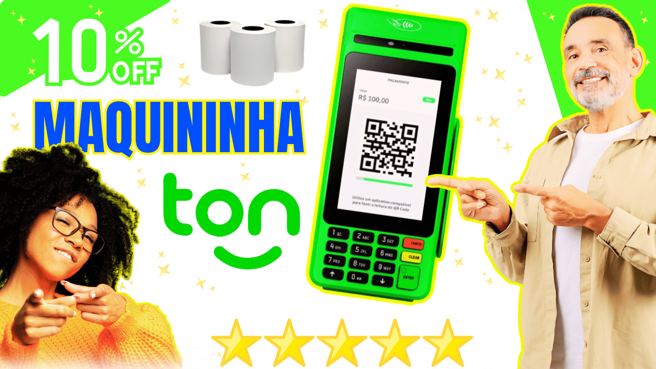 comprar maquininha ton na cidade