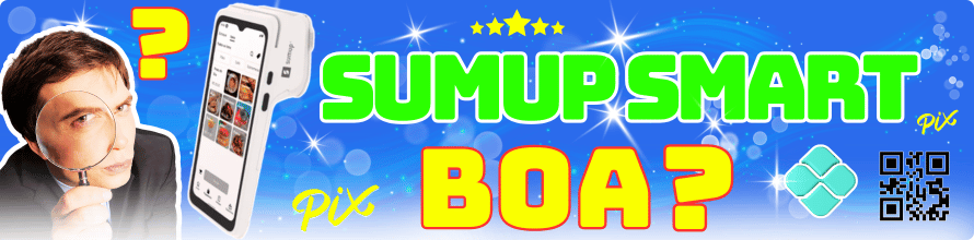 maquininha SumUp Smart e boa